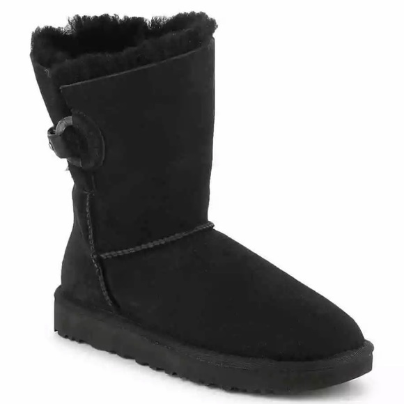 UGG Shoes - NEW Authentic UGG Black Nash Shearling Boot Sz 10